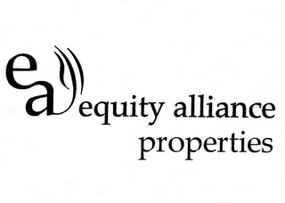 EA EQUITY ALLIANCE PROPERTIES logo