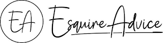 EA ESQUIRE ADVICE logo