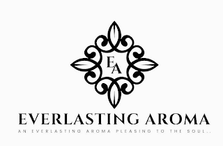 EA EVERLASTING AROMA AN EVERLASTING AROMA PLEASING TO THE SOUL . . logo