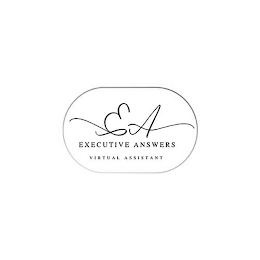 EA EXECUTIVE ANSWERS VIRTUAL ASSISTANT logo