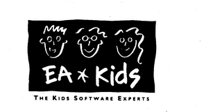 EA KIDS THE KIDS SOFTWARE EXPERTS logo