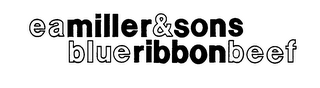 EA MILLER & SONS BLUE RIBBON BEEF logo