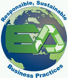 EA RESPONSIBLE, SUSTAINABLE BUSINESS PRACTICES logo