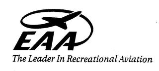 EAA THE LEADER IN RECREATIONAL AVIATION logo