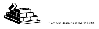 "EACH SOLID IDEA BUILT ONE LAYER AT A TIME." logo