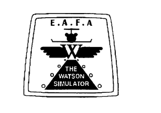 E.A.F.A. THE WATSON SIMULATOR logo