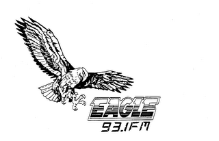 EAGLE 93.1 FM logo