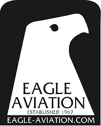 EAGLE AVIATION ESTABLISHED 1967 EAGLE-AVIATION.COM logo
