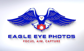 EAGLE EYE PHOTOS FOCUS, AIM, CAPTURE logo