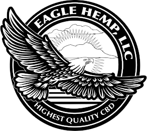 EAGLE HEMP, LLC HIGHEST QUALITY CBD logo
