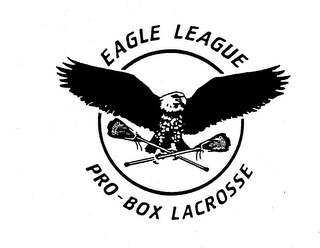 EAGLE LEAGUE PRO-BOX LACROSSE logo