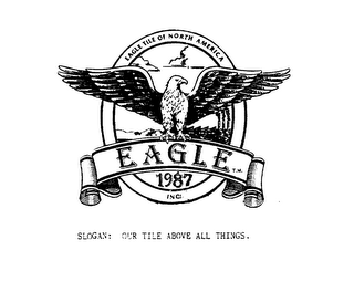 EAGLE TITLE OF NORTH AMERICA EAGLE 1987 INC. logo