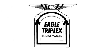 EAGLE TRIPLEX BURIAL VAULTS logo