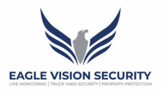 EAGLE VISION SECURITY LIVE MONITORING TRUCK YARD SECURITY PROPERTY PROTECTION logo