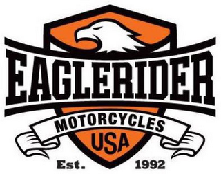 EAGLERIDER MOTORCYCLES USA EST 1992 logo