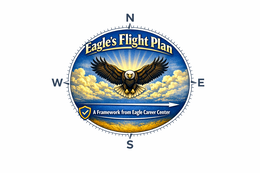 EAGLE'S FLIGHT PLAN A FRAMEWORK FROM EAGLE CAREER CENTER logo