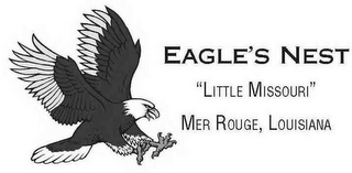 EAGLE'S NEST "LITTLE MISSOURI" MER ROUGE, LOUISIANA logo