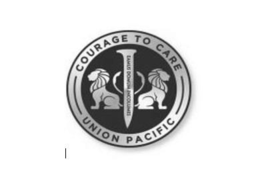EAMUS DOMUM INCOLUMES COURAGE TO CARE UNION PACIFIC logo
