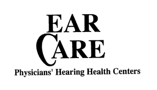 EAR CARE PHYSICIANS' HEARING HEALTH CENTERS logo