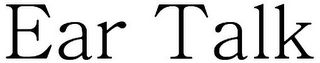 EAR TALK logo