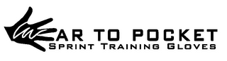 EAR TO POCKET SPRINT TRAINING GLOVES logo