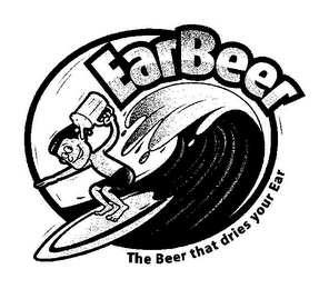 EARBEER THE BEER THAT DRIES YOUR EAR logo