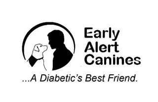 EARLY ALERT CANINES...A DIABETICS BEST FRIEND. logo