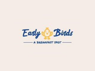 EARLY BIRDS A BREAKFAST SPOT logo