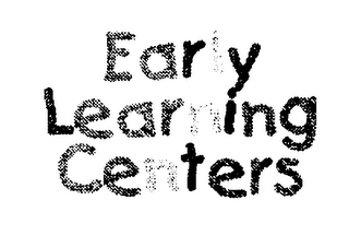 EARLY LEARNING CENTERS logo