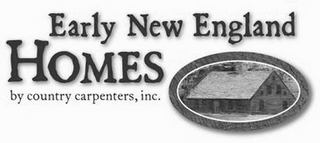EARLY NEW ENGLAND HOMES BY COUNTRY CARPENTERS, INC. logo