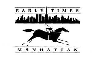 EARLY TIMES MANHATTAN logo