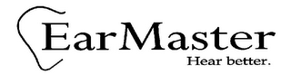 EARMASTER HEAR BETTER. logo