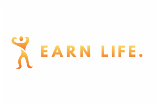 EARN LIFE. logo