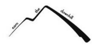 EARN THE DOWNHILL logo