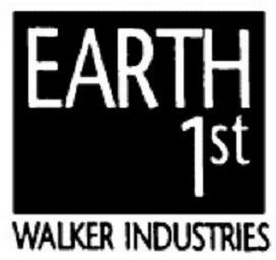 EARTH 1ST WALKER INDUSTRIES logo