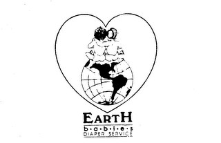 EARTH B-A-B-I-E-S DIAPER SERVICE logo