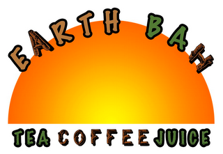 EARTH BAH TEA COFFEE JUICE logo