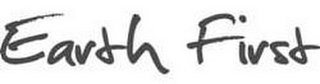 EARTH FIRST logo