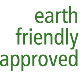 EARTH FRIENDLY APPROVED logo