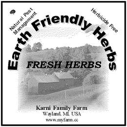 EARTH FRIENDLY HERBS logo