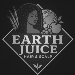 EARTH JUICE HAIR & SCALP logo