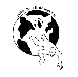 EARTH, LOVE IT OR LEAVE IT logo