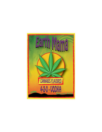 EARTH MAMA CANNABIS FLAVORED 4·2·0· VODKA 750 ML 40% ALC BY VOL 80 PROOF logo