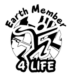 EARTH MEMBER 4 LIFE logo