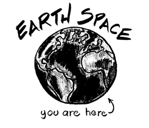 EARTH SPACE YOU ARE HERE logo
