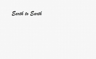 EARTH TO EARTH logo