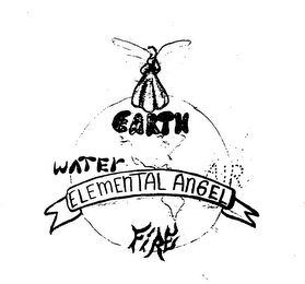 EARTH WATER FIRE AIR ELEMENTAL ANGEL logo