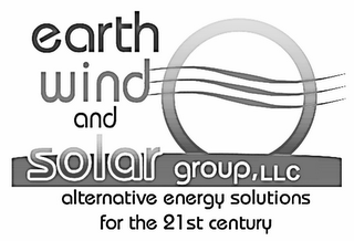 EARTH WIND AND SOLAR GROUP, LLC ALTERNATIVE ENERGY SOLUTIONS FOR THE 21ST CENTURY logo