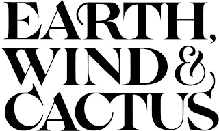 EARTH, WIND & CACTUS logo