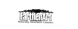 EARTHENART NATURALLY ABSORBENT COASTERS logo